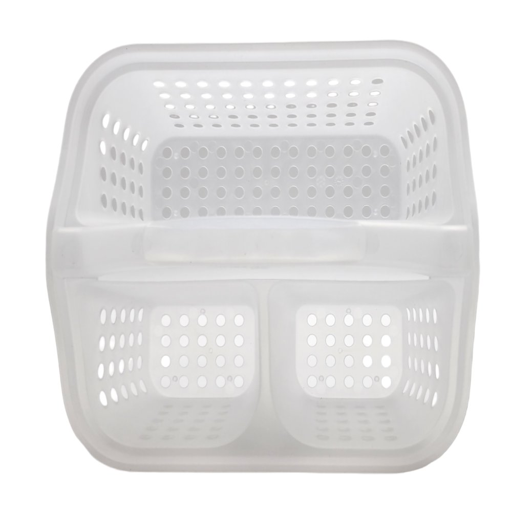 Small Plastic Shower Caddy Bath Storage Organizer Portable Bathroom