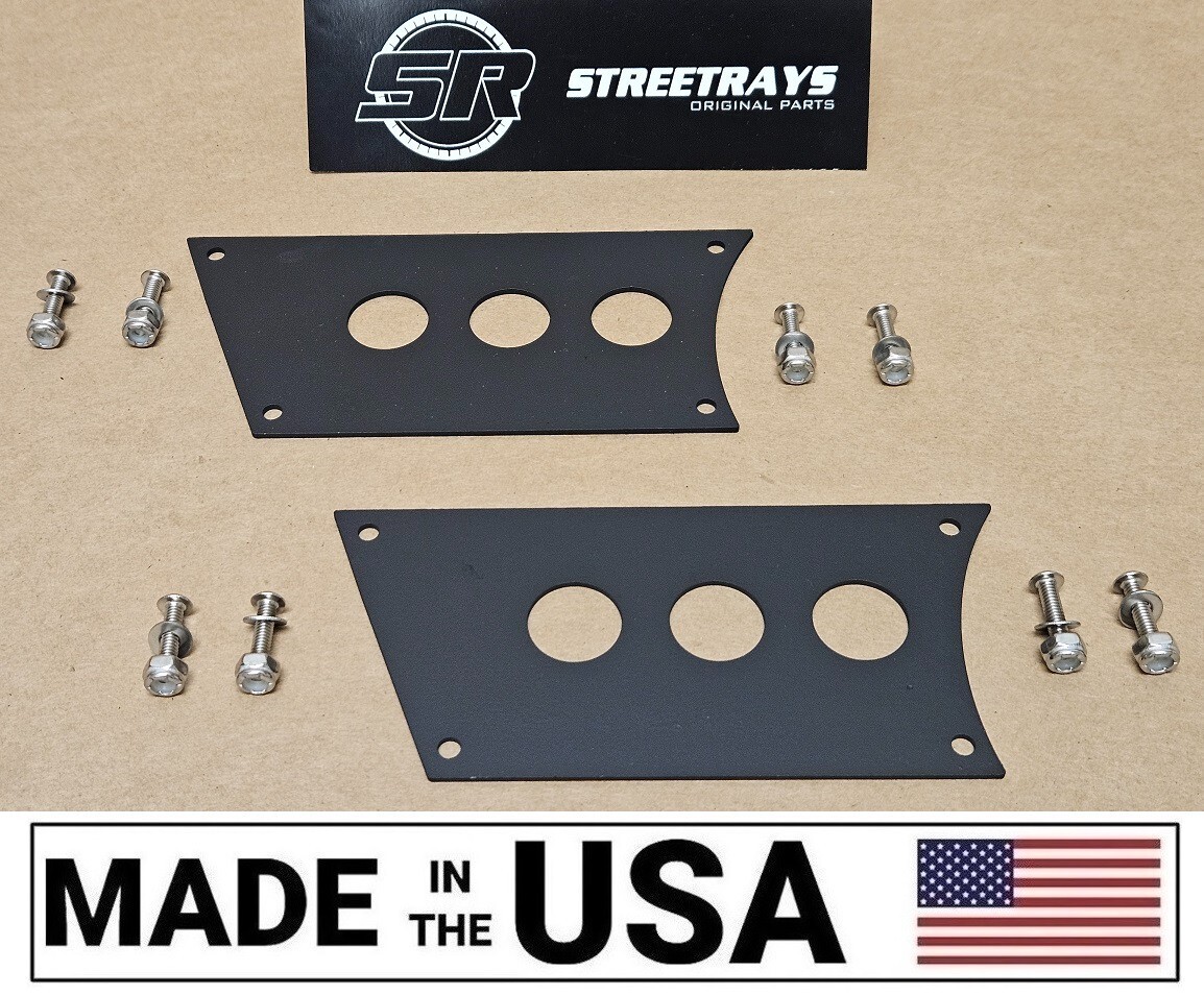 SR] 6 Round Rocker SWITCH DASH Panels FOR 2015-2020 RZR 900