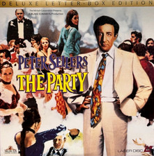 THE PARTY PETER SELLERS PREMIUM QUALITY USED LASERDISC NM/EX 