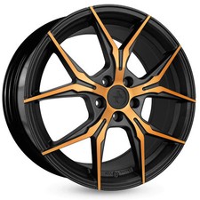 19" Alufelgen Keskin KT19N ET45 Black Cooper für Mercedes A-Klasse W 177 F2A
