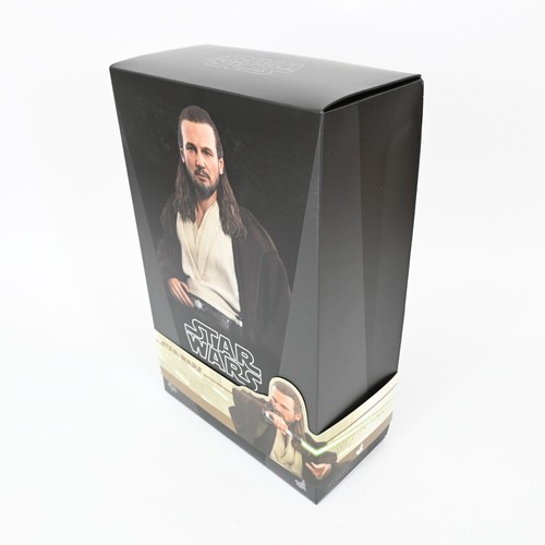 Hot Toys MMS525 Qui-Gon Jinn 1/6 Figure Star Wars Phantom Menace Jedi Episode I - Picture 4 of 17