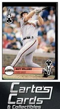 Matt Williams 1995 Bicycle Aces #AC  San Francisco Giants