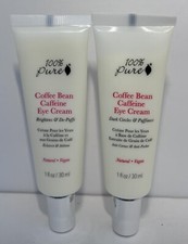 100 pure Coffe Bean Caffeine Eye Cream Dark Circles 1oz- 2pack-reduce puffiness