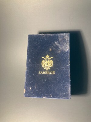 2 (two) Faberge Genuine Christmas Ornaments-with Egg Necklace Rare