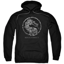  MORTAL KOMBAT STONE SEAL Licensed Adult Hooded Sweatshirt Hoodie SM-5XL