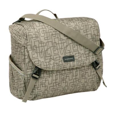 Sacoche velo porte bagage newlooxs mondi joy ivy beige -18.5 litres- 360x320x160
