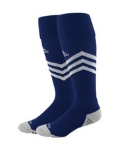 Adidas Mundial Zone Cushioned Soccer Socks Blue Size Small Youth 13C-4Y NEW
