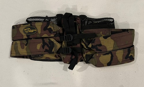 Harnais Paintball Pod Hauler Camo - Pack 4 Pods + 4 Réservoirs Ronds 130 Rd