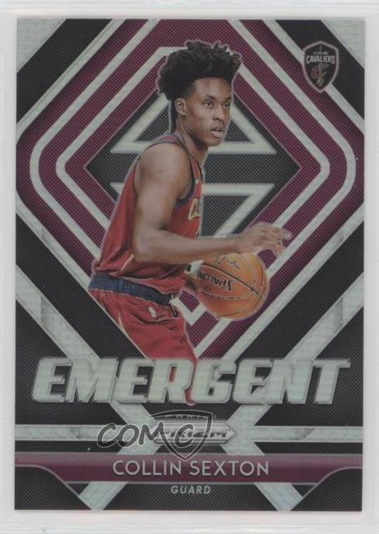 2018-19 Panini Prizm Emergent Silver Prizm Collin Sexton #8 r7o