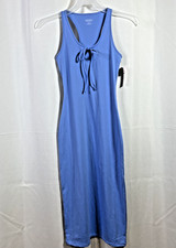 Wild Fable ButterBliss Dress Womens Blue Racerback Tank Bodycon Midi XS