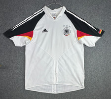 Vintage 2004 Germany Jersey Adidas Mens Large White Euro Cup hOME