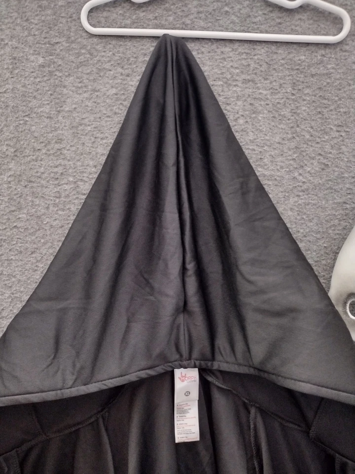 Morph Disfraces Máscara Calavera Parca con Capa Negra Talla XL Foto 3 de 4