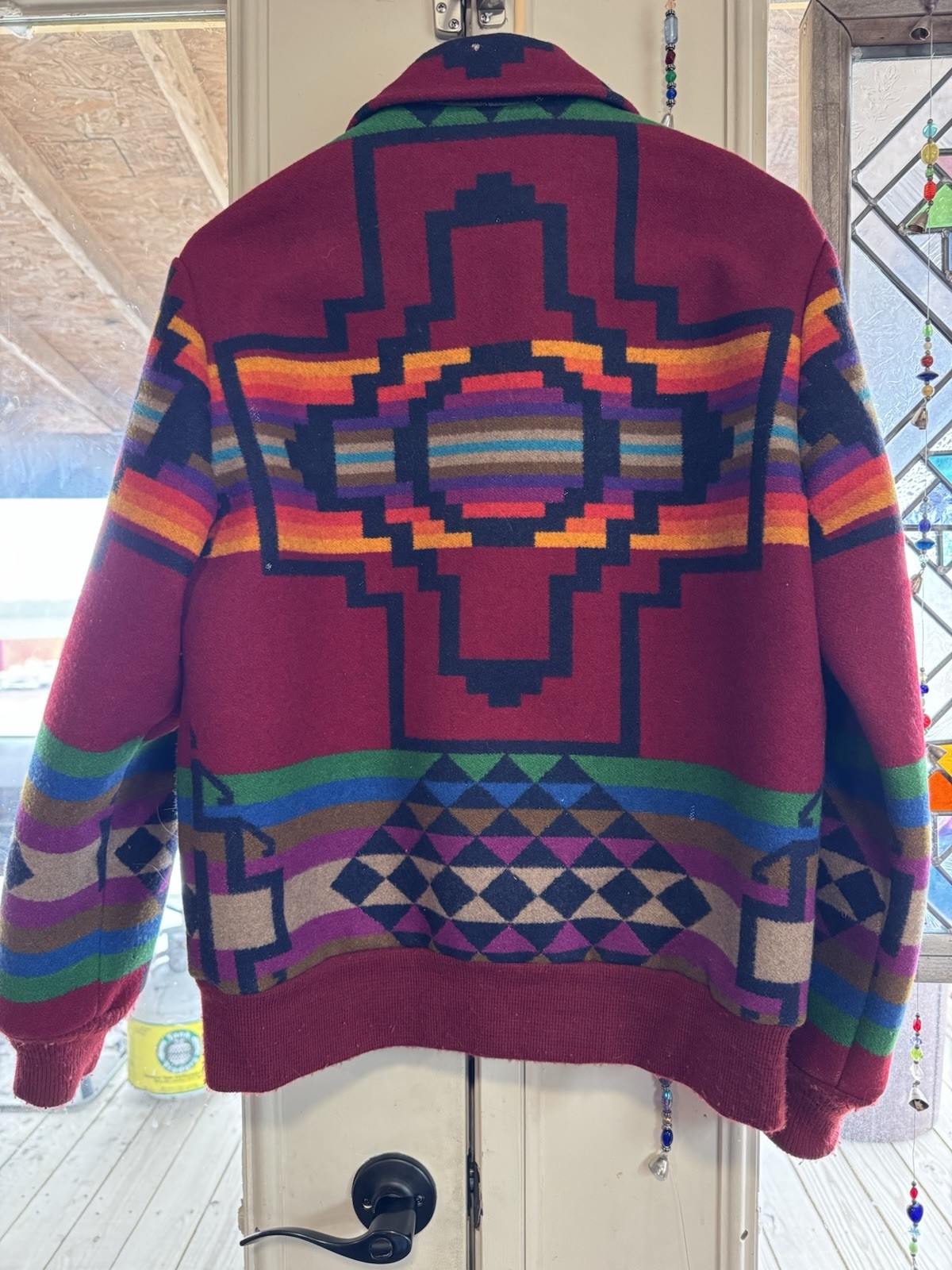 Vintage Pendleton Jacket Small Red High Grade Wes… - image 2