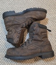 Red Wing Mens 4414 Leather Work Safety Toe Waterproof Boots Size 14D Made In USA