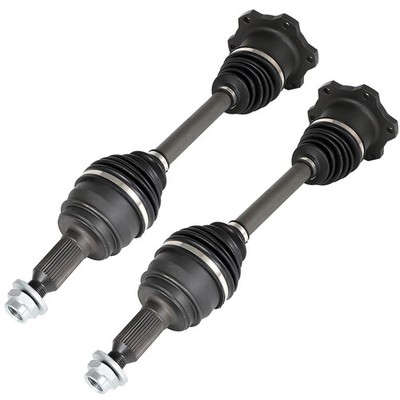For GMC Yukon XL 1500 2007-2014 CV Axle Shaft Set Front Passenger & Driver Side