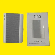 Ring 5UM2E5 Chime Pro 2nd Gen Plug-In WiFi Doorbell Nightlight #193 z40/4