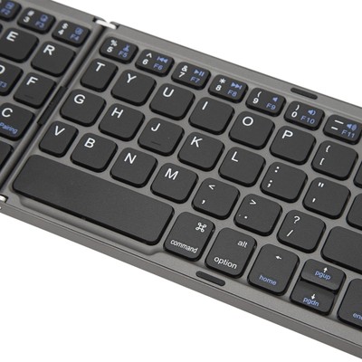 Foldable BT Keyboard Portable Wireless Folding Keyboard With Touchpad For FY