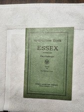 Vintage 1929 Hudson Essex Super-six The Callenger Information Book