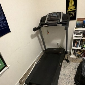 Electric Home Treadmill Incline Adjustment Digital Console Black/Gray
