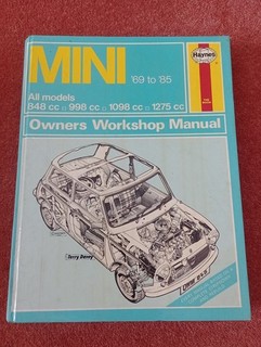 Haynes Mini 69 to 85 Workshop Manual