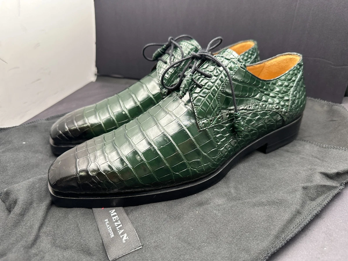Mezlan Green Dress Shoes for Men for sale | eBay