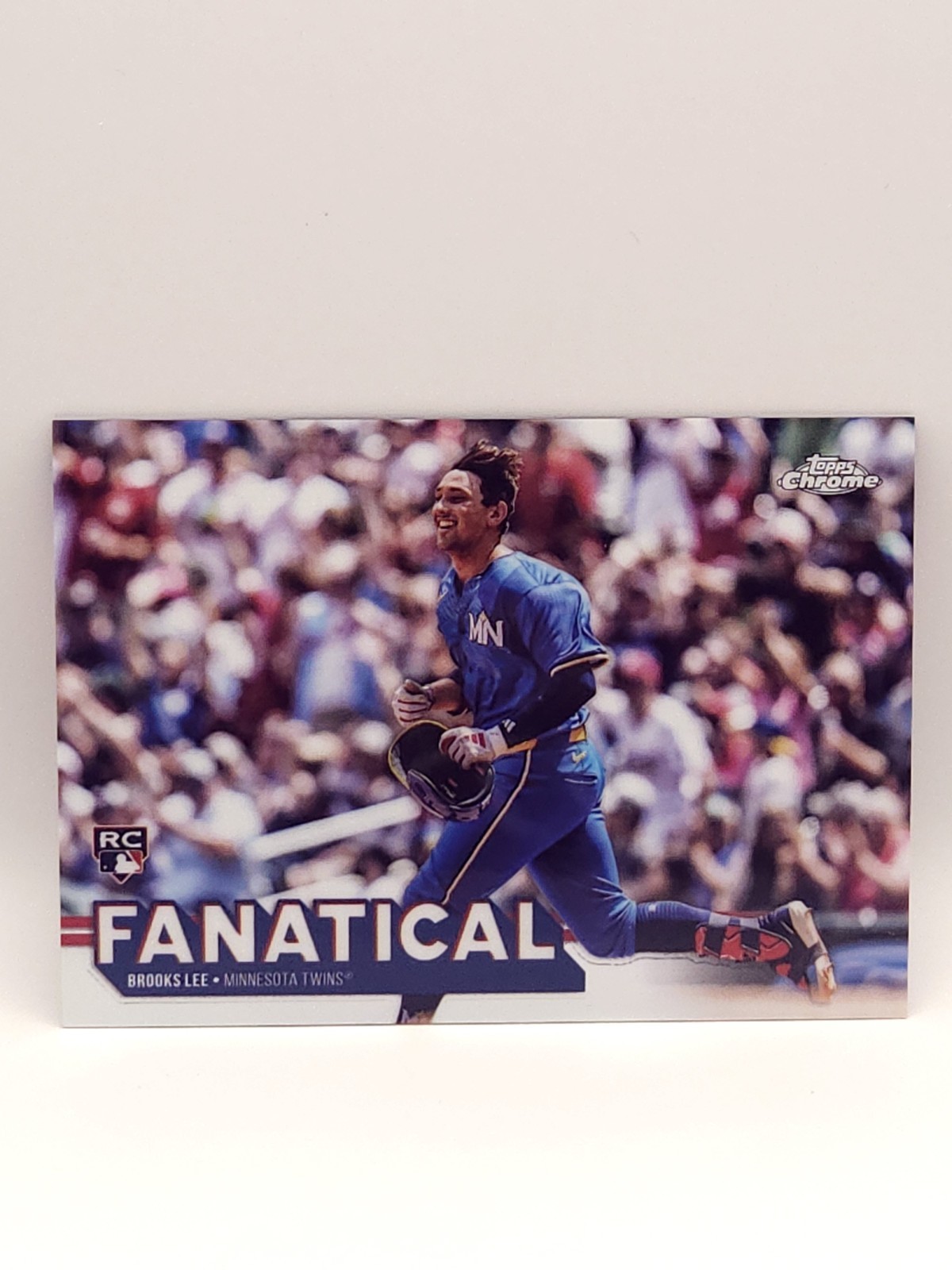 2025 Topps Chrome #FAN-24 Brooks Lee (RC) "Fanatical"  SSP  Minnesota Twins 
