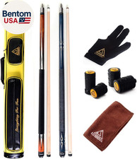 House Bar Pool Cue Sticks,Two Cue Sticks  2X2 Pool Cue Case Hard