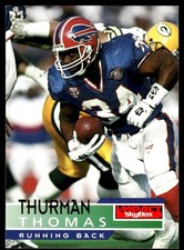 Thurman Thomas 1995 SkyBox Impact #13 Bills NFL READ FREE SHIPPING AutographDen