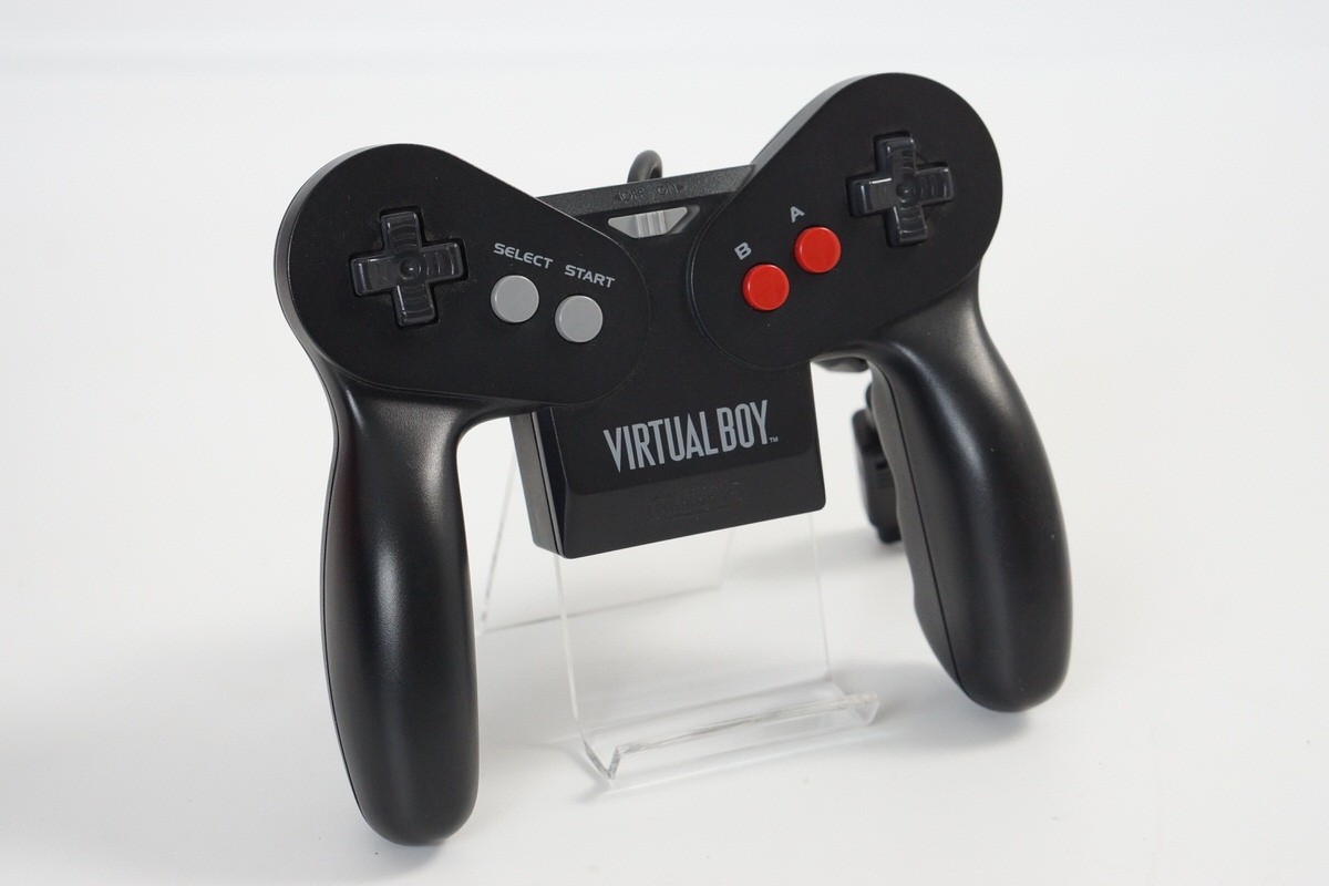 Nintendo Virtual Boy Console Vertical Force Adapter Controller