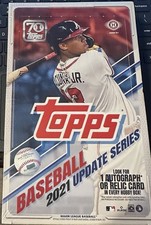 2021 Topps Baseball Update Series Hobby Box