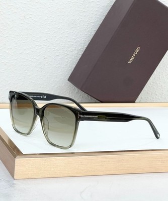 TOM FORD TF1312 Grey/Smoke Unisex Size 56口15-140mm New With Case