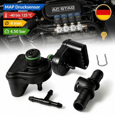 AC STAG Drucksensor PS-04 Plus Set hohe Präzision MAP-Drucksensor STAG 4 ECO