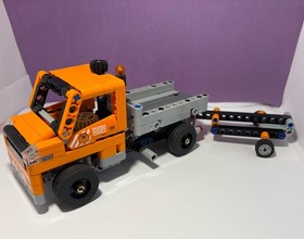 Lego Technic - 42060 - Roadwork Crew with instructions. (Missing 1 sticker)