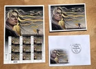 Ukraine stamps 2026 sheet of stamps + fdc + postcard Air Defense Guardian