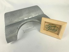 Carbon Exhaust Finisher Bumper Guard Under For Toyota Altezza Sxe10 Lexus Is300