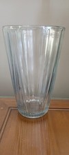 Large Heavy Thick Decorative Glass Vase For Flowers Or Home Decor