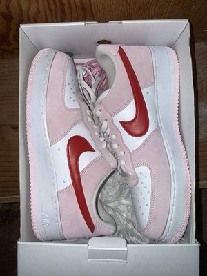 Size 12 - Nike Air Force 1 '07 QS Low Valentine s Day Love Letter Used Lightly