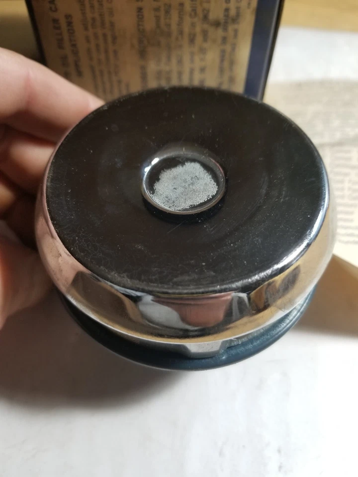 Vintage Stant Mfg FR75 Oil Filler Breather Cap w/ Adjustable Orifice 1963 - Image 3 of 4