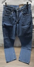 Carhartt Mens B17 STW Tapered Leg Jeans Blue 5 Pocket Relaxed Fit Denim 34x36