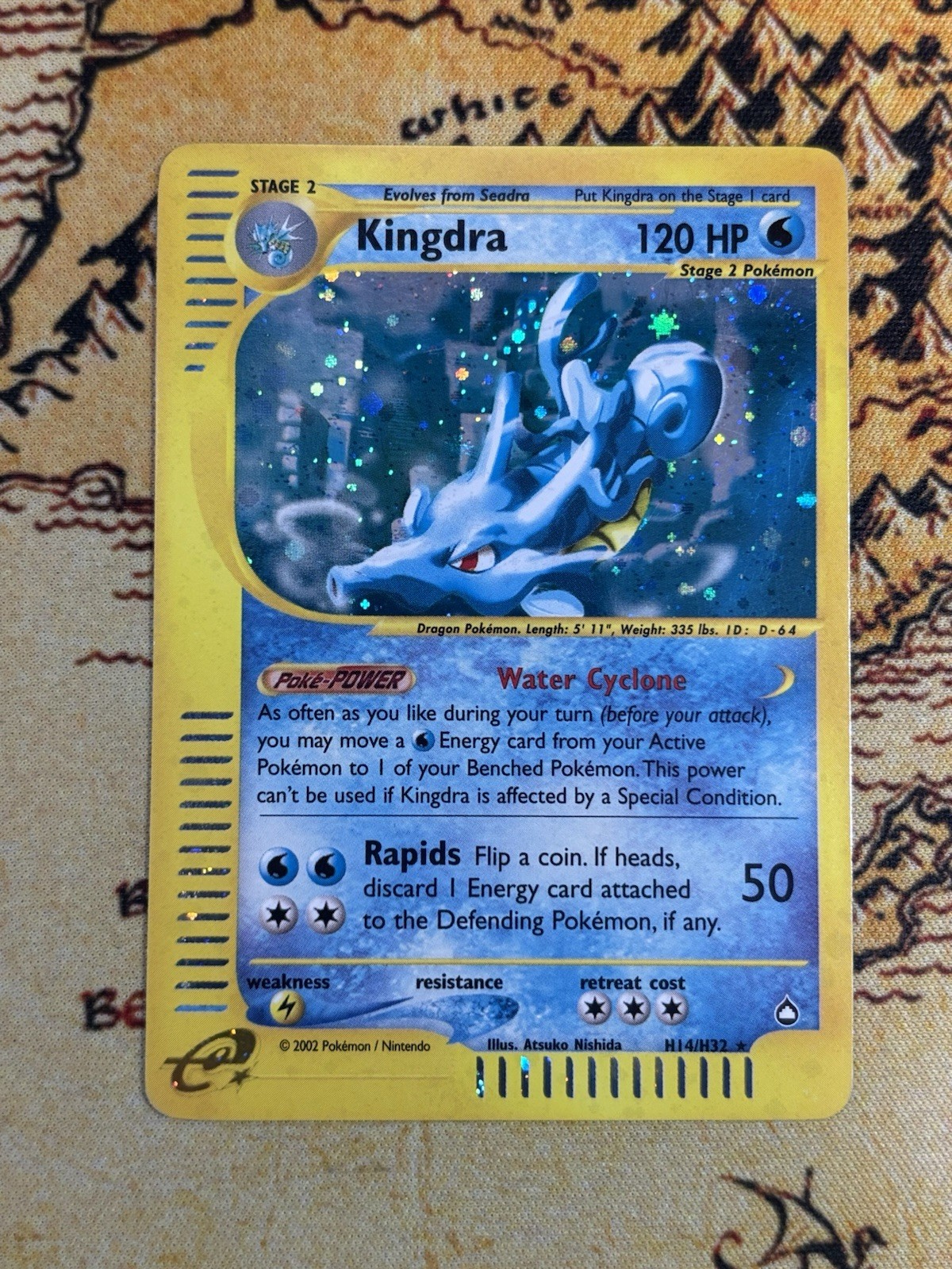 Pokémon - Kingdra - H14/H32 - Holo Rare - Aquapolis