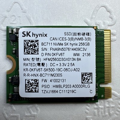 SK HYNIX BC711 256GB NVME SSD M.2 PCIE GEN3X4 - GREEN | eBay