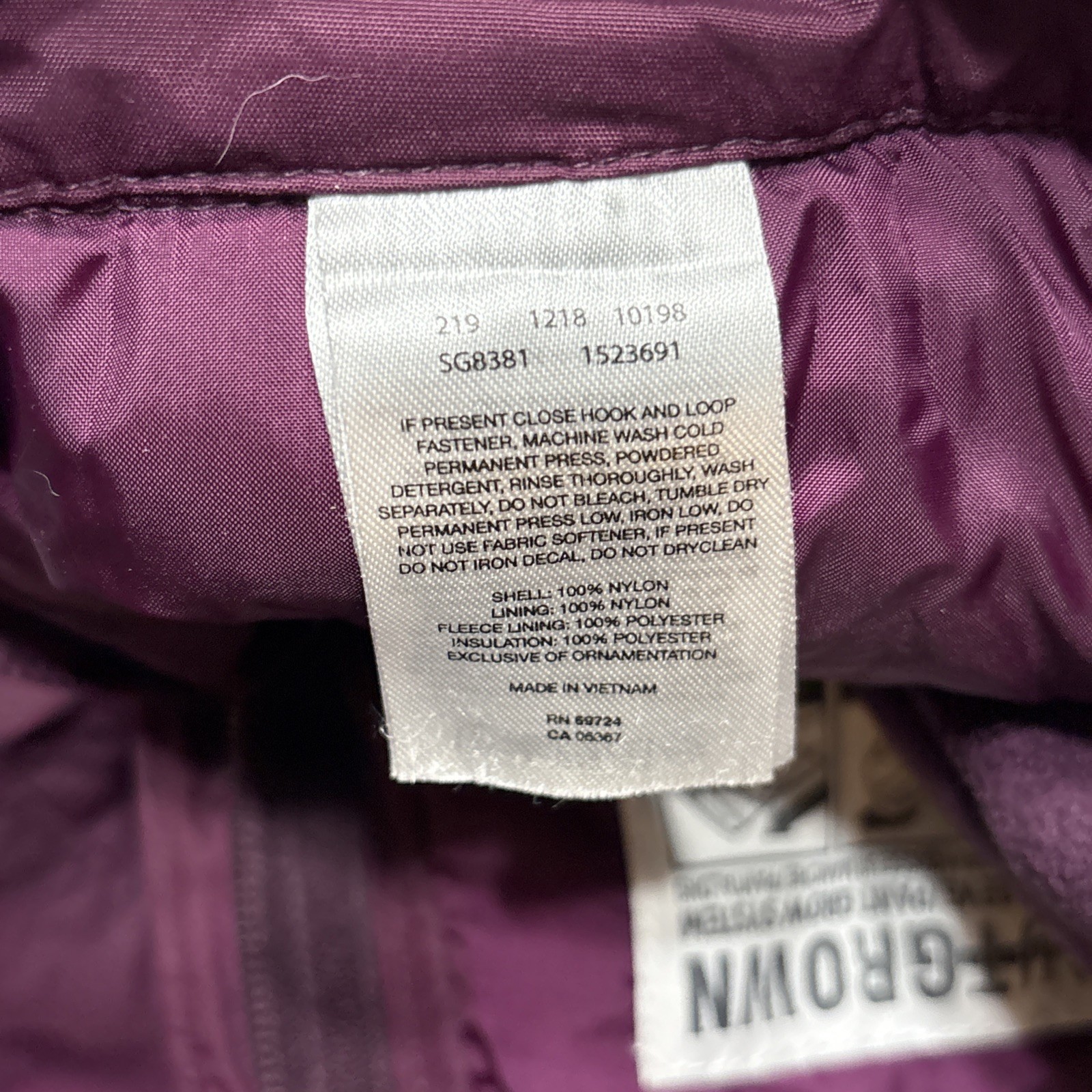 Columbia OUTGROWN Youth Snow Pants | Plum XS (6/6X) thumbnail 11