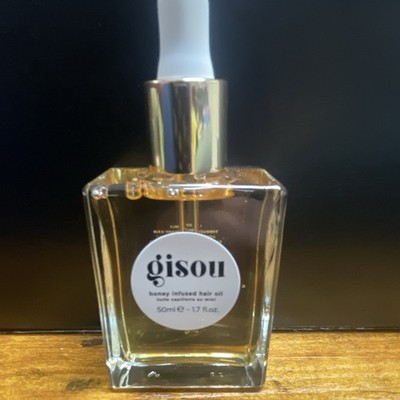 Gisou Honey Infused Hair Oil 1.7 fl oz with Box Hydration Shine Frizz