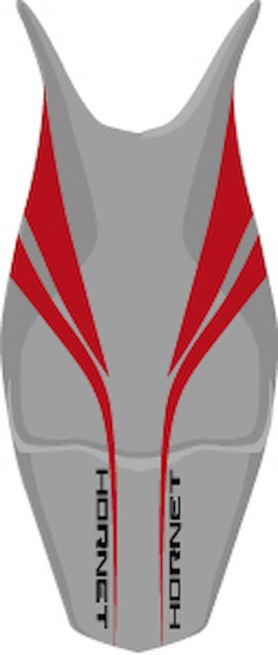 Housse de selle Bagster 2186K pour réparer la selle usée de votre Honda Hornet 600