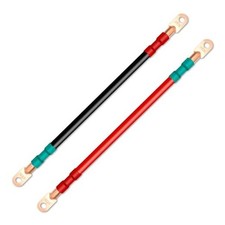 4 AWG Golf Cart Battery Cables for EZGO TXT 1994-UP 36V/48V 4 Gauge Pure 9" 9in