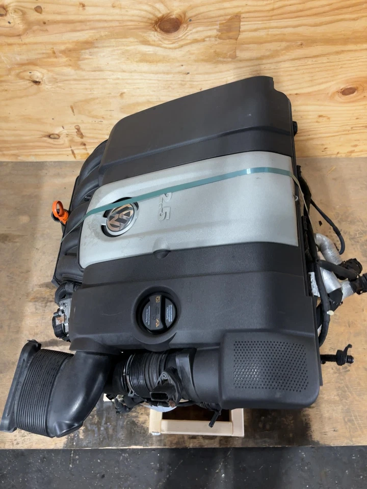 06 07 08 09 Conjunto de motor VW RABBIT/motor 2,5 l Vin A octavo dígito ID Cbua Foto 3 de 4