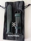 Bandwerk Horween Band / Farbe: Grün / für Apple Watch Ultra (schwarz)