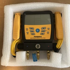 Fieldpiece SM380V 3-port SMAN Refrigerant Manifold With Micron Gauge