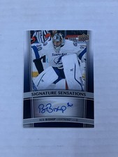 2015-16 Upper Deck Signature Sensations Ben Bishop #SS-BB Auto Lightning Stars