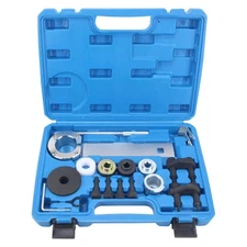 Camshaft Crankshaft Engine Timing Tool Kit Compatible with Audi VW VAG 1.8 2.0T